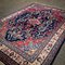 Large Vintage Middle Eastern Floral Rug 10