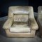 Fauteuil Vintage en Cuir Gris 3