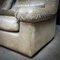 Vintage Grey Leather Armchair 7