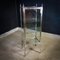 Antique English Display Cabinet in Chrome & Glass, 1870s 1
