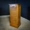 Antique Oak Roller Door Cupboard, 1920s 1