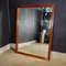 Large Vintage Mirror with Wooden Frame, 1950s 2