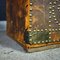 Brocante Swedish Bridal Box in Leather, 19th Century 9