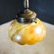 Vintage Deckenlampe mit Schirm aus Alabaster 3