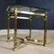 Vintage Hollywood Regency Brass Coffee Table 1