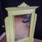 French Green Brocante Mirror Table with Marble Sheet, Image 7