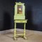 French Green Brocante Mirror Table with Marble Sheet 1