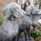 Escultura de jardín de perro en hormigón, Imagen 2