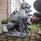 Dog Garden Sculpture in Concrete 1