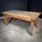 Vintage Brocante Wooden Table, Image 1