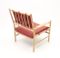 Scandinavian Safari Style Peter Easy Chair in Oak & Leather by Arne Norell, 1970s 6