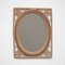 Mid-Century Modern French Riviera Handcrafted Rattan Mirror, 1960s, Image 3