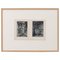 Theodore Jung, Interior Scene Triptych, 1940, Photogravure, Framed 1