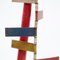 Mid-Century Modern Red, Blue, Yellow, Green and White Metal Sculpture, 1950s, Image 10