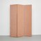 Large French Soft Pink Velvet Room Divider, 1960s, Image 2