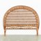 Mid-Century Modern Bamboo and Rattan Headboard, French Riviera, 1960s, Image 2