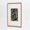 Photogravure Karl Blossfeldt, Fleur, Noir & Blanc, 1942, Encadrée 2