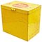 Yellow Metal Tea Box by Jacques Jongert for Van Nelle, 1930s, Image 8