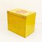 Yellow Metal Tea Box by Jacques Jongert for Van Nelle, 1930s 3