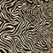 Gold Zebra Animal Print Collection Rug Wild Ivy from Gianni Versace, 1980s 8