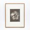 Photogravure Karl Blossfeldt, Fleur, Noir & Blanc, 1942, Encadrée 4