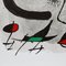 Joan Miró, Composizione astratta, Litografia, 1979, Immagine 5
