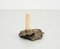 Rustikaler Kerzenhalter aus Messing, 1930er 5