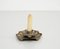 Rustikaler Kerzenhalter aus Messing, 1930er 7
