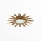 Brass Sunburst Ceiling Lamp, 1960s, Image 4