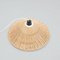 French Rattan Ceiling Lamp, 1960s, Image 7