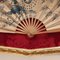 Traditional Spanish Guilted Frame Paper Fan, 1920s 5