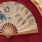 Traditional Spanish Guilted Frame Paper Fan, 1920s 16
