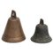 Traditional Spanish Rustic Bronze Bells, 1950s, Set of 2 1