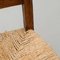 Early 20th Century Traditional Wood and Rattan Church Chair, 1940s 10