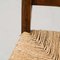 Early 20th Century Traditional Wood and Rattan Church Chair, 1940s, Image 11