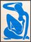 After Henri Matisse, Cut Out Nu Bleu I, 1970, Litografia, Incorniciato, Immagine 1