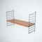 Mid-Century Modern French Wood and Metal Shelf, 1950s, Image 3