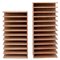 Midcentury Wood Shelves, 1970s, Set of 2, Image 7