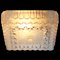 Vintage Square Glass Ceiling Light 12