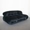 Black Velvet Soriana Sofa by Afra & Tobia Scarpa for Cassina, 1970s, Image 7