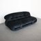 Black Velvet Soriana Sofa by Afra & Tobia Scarpa for Cassina, 1970s, Image 8