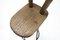 Set of Brutalist Wrought Iron & Oak Bar Stools, 1970s, Image 5
