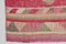 Turkish Dusty Pink Narrow Runner Rug 12