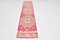 Turkish Dusty Pink Narrow Runner Rug, Image 1