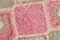 Turkish Dusty Pink Narrow Runner Rug, Image 9