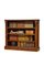 Viktorianisches offenes Bücherregal aus Nussholz von Druce & Co, 1870 2