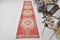 Antique Turkish Red Runner Rug, 1963 4