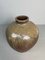 Japanese Tea Leaf Jar in Brown Ceramic, Image 6