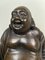 Japanische Hotei Skulptur aus Bronze, 1890er 5