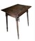 Rustic Hand Carved Side Table in Oak, Image 1